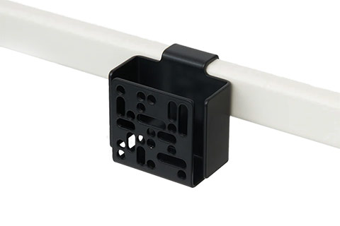 Pedestal Remote Box Mount - Charcoal