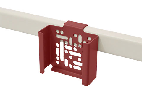 Pedestal Apple TV 4K Mount - Burning Red