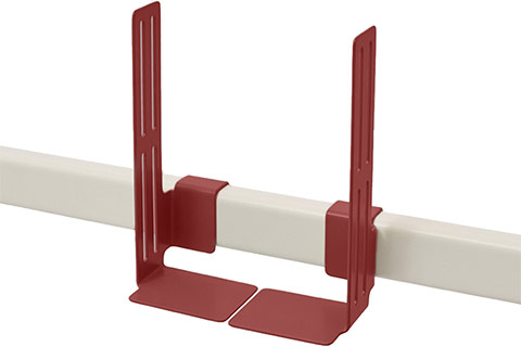 Pedestal Box Mount - Burning Red