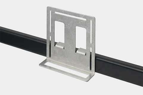Pedestal PC Mount - Alu