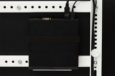 Pedestal PC Mount - Lifestyle