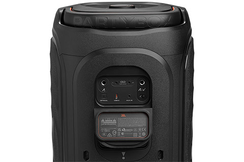 JBL Partybox Club 130 Speaker - Black - Back