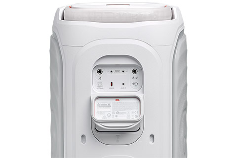 JBL Partybox Club 130 Speaker - White - Back