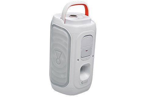 JBL Partybox Club 130 Speaker - White - Back