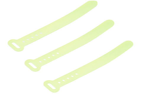 Pedestal Cable Ties - Ghost