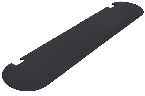 Pedestal Pipe Shelf - Charcoal
