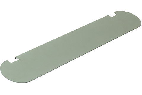 Pedestal Pipe Shelf - Mossy Green