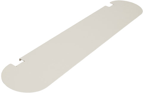 Pedestal Pipe Shelf - Pearl