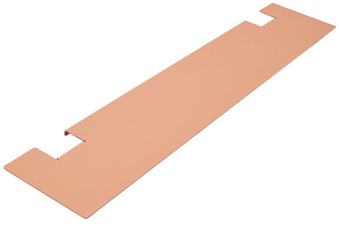 Pedestal Plate Shelf - Dusty Rose