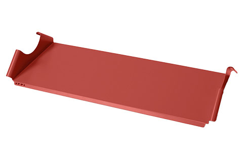 Moon Tray Shelf - Burning Red