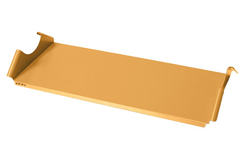 Pedestal Moon Tray Shelf - Apricot