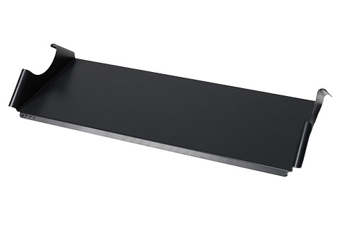 Pedestal Moon Tray Shelf - Charcoal