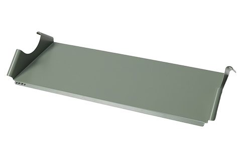 Pedestal Moon Tray Shelf - Mossy Green