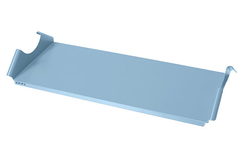 Pedestal Moon Tray Shelf - Powder Blue