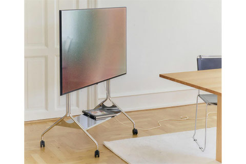 Pedestal Moon Tray Shelf - Lifestyle
