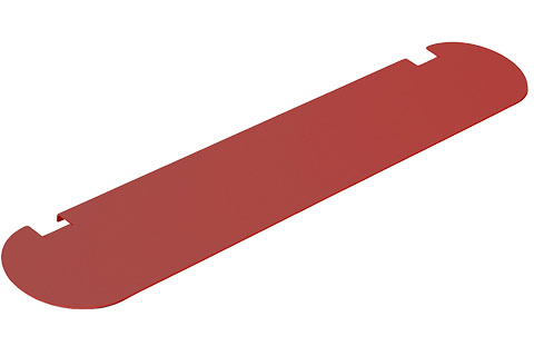 Pedestal Moon Light Shelf - Burning Red