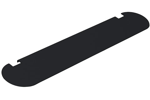Pedestal Moon Light Shelf - Charcoal