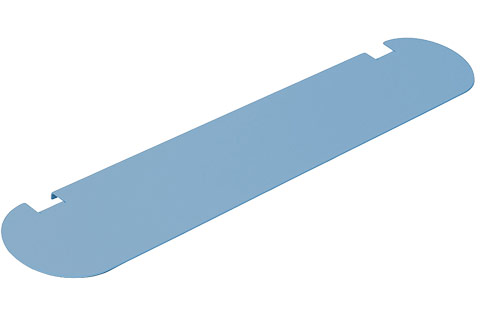 Pedestal Moon Light Shelf - Powder Blue
