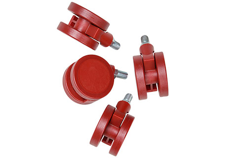 Pedestal Moon Rollin´ Wheels - Burning Red