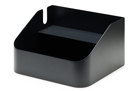 Pedestal Power Bar Tray - Charcoal