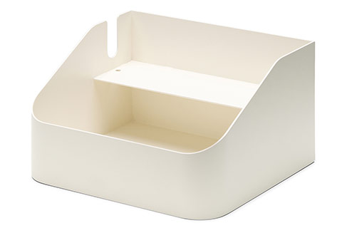 Pedestal Power Bar Tray - Pearl