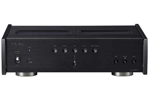 Teac NT-507T Digital network transport - Black - Front