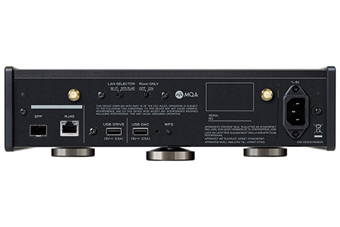 Teac NT-507T Digital network transport - Black - Back