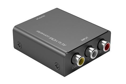AV to HDMI Converter with Scaling (720p/1080p)