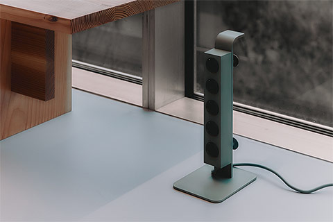 Pedestal Power Tower - Lifestyle