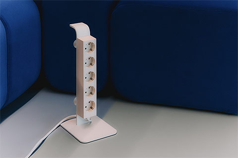 Pedestal Power Tower - Lifestyle