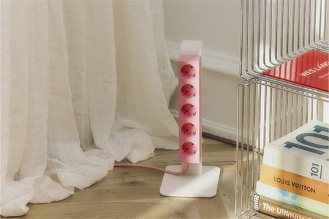 Pedestal Power Tower - Lifestyle