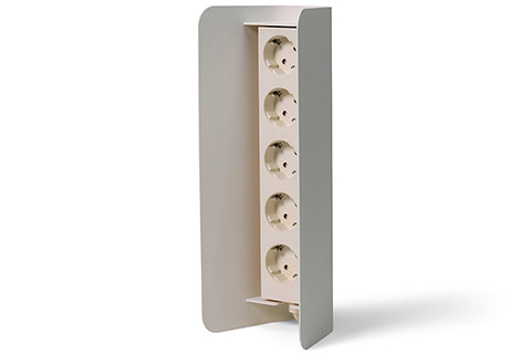 Pedestal Power Shell - Pearl