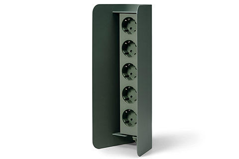 Pedestal Power Shell - Mossy Green
