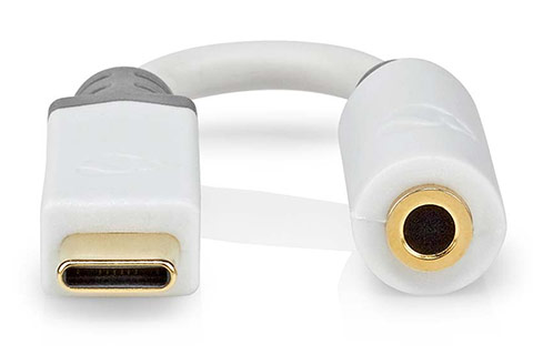 USB-C adapter til 3,5 mm jack