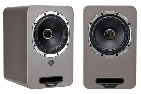 Fyne Audio Cubitt 5 compact speakers - Titanium Grey