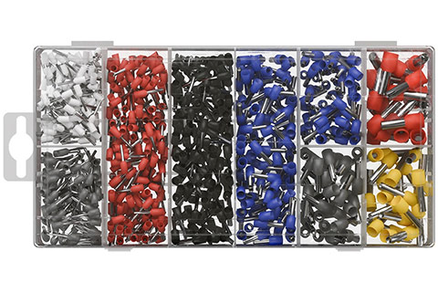 Wire end ferrule set, 1200 pcs