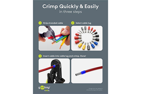 Hexagonal Crimping Pliers - Lifestyle