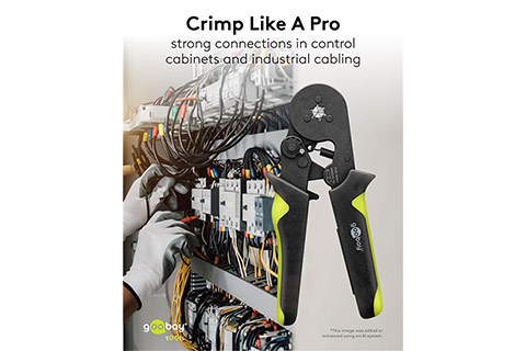 Hexagonal Crimping Pliers - Lifestyle