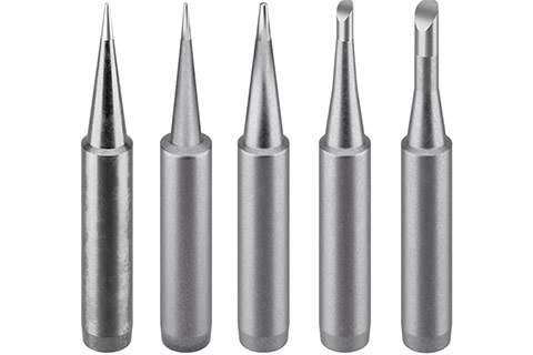 Soldering tips, set of 5 for soldering starter kit (77995)