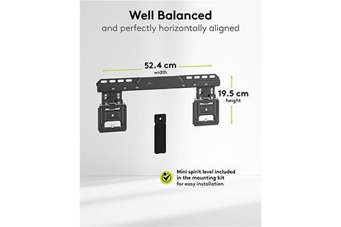 TV wall mount ultraslim FIXED (L) (32–75