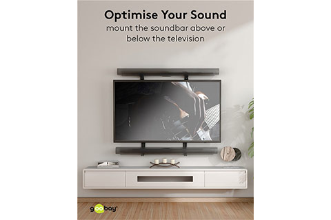 Soundbar Mount (L) - Lifestyle