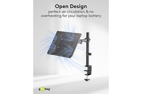 Single Laptop Mount (11 - 15,6) - Lifestyle