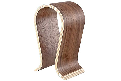Wooden Headphone Stand | Walnut Veneer