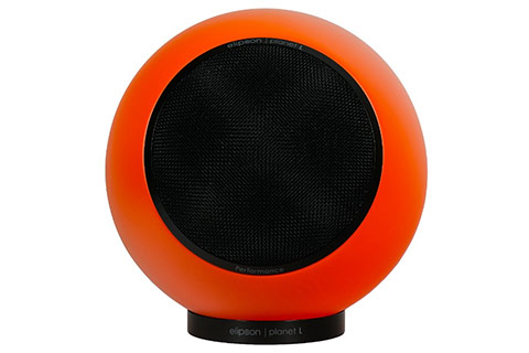 Elipson Planet L performance speaker - Matte Orange