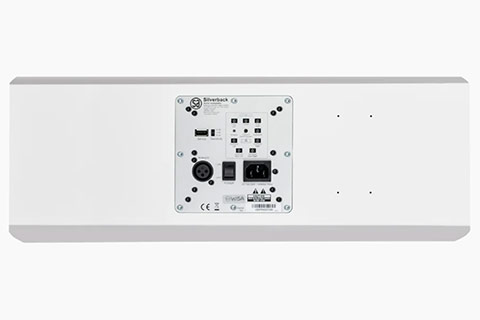 System Audio Legend 10.2 Silverback - White - Back