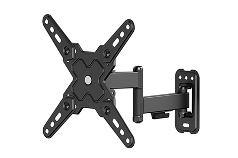 Fullmotion (S) Dual-arm TV wall mount (13–43
