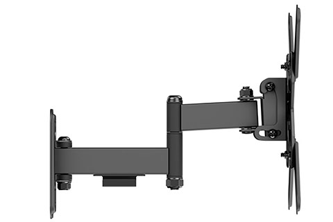 Fullmotion (S) Dual-arm TV wall mount (13–43