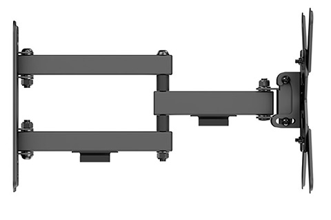 Fullmotion (S) Dual-arm TV wall mount (13–43