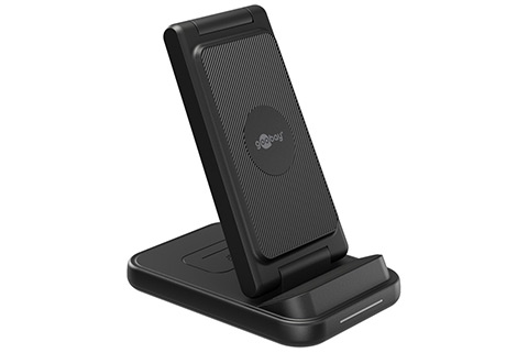 3-in-1 Wireless Qi Charger (USB-C, 15W)