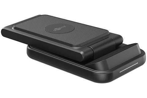3-in-1 Wireless Qi Charger (USB-C, 15W)